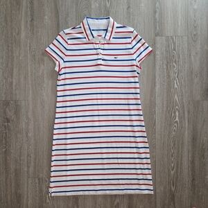 Vineyard Vines Striped Polo Mini Dress